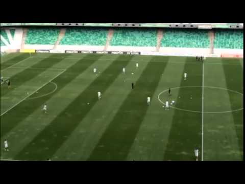 Calentamiento Betis B antes del derbi chico