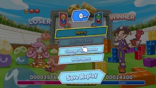 せれんくんとSteamで連戦ぷよテトで