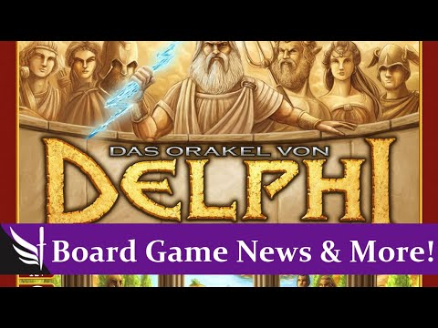 Oracle of Delphi Review | Board Game News | The JestaThaRoge Board Game Show #5