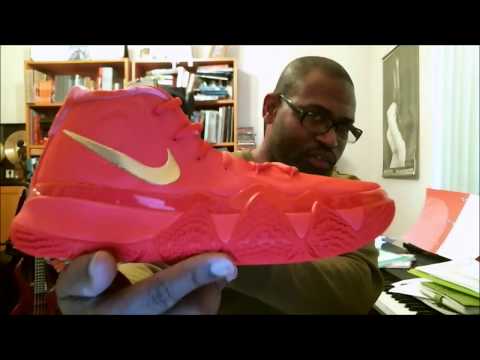 Nike Kyrie 4 Red Carpet Red Orbit/Metallic Gold 943806-602 | Authentic Verification