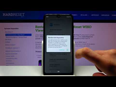 Cómo cambiar el nombre de un WIKO View 3 - nombre del celular