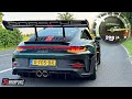 Porsche 911 992 GT3 RS AKRAPOVIC INSANE SOUND 0 298KMH TOP SPEED On AUTOBAHN
