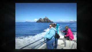 preview picture of video 'Boat trip to Skellig Michael | Carraig Liath House Valentia island'