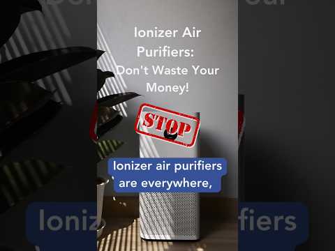 Why Ionizer Air Purifiers Are Not Recommended! #ionizer #airpurifier #allergy #mother #covid