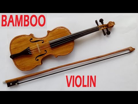 Making a Bamboo Violin