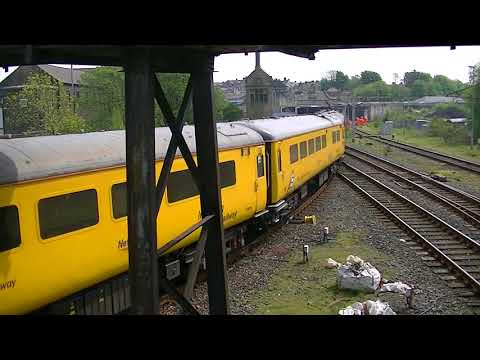 Network Rail PLPR Test Train Colas Rail 37421 tnt 37254 1Z83 Carnforth 180518