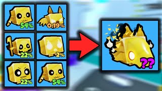 INSANE NEW FUSING METHOD FOR RAINBOW PHANTOM WOLF! | Pet Simulator X Roblox