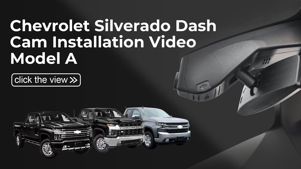  Dash Cam 018H(Model A) 4 Chevrolet Silverado Select 4th Gen 1500,1500 Limited（LTD) ,2500 HD/3500 HD