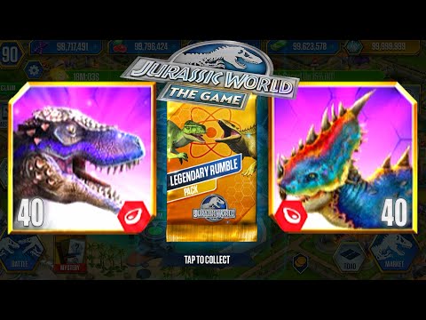 GLYTHRONAX vs PACHYGALOSAURUS | JURASSIC WORLD THE GAME