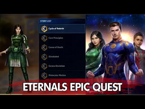 Eternals Epic Quest First Look MFF 7.55 October Update Livestream - MARVEL Future Fight