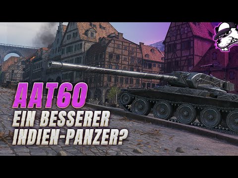 Tested: AAT60 - The better Indian tank? [World of Tanks - Gameplay - German]