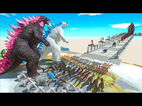 GODZILLA Evolved or SHIMO Who can defeat 10 level of Devil GODZILLA Ranked From Weakest To Strongest