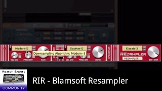 Video thumbnail for Reason Rack In Review - Blamsoft Resampler by Reason Expert