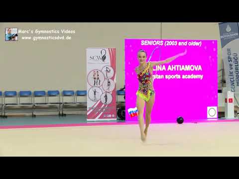 Evelina Ahtiamova (RUS) - Senior 2003+  01 - Istanbul Ryhtmic Cup 2019