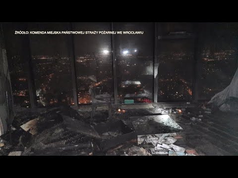 Pożar w Sky Tower. Znamy wstępne ustalenia