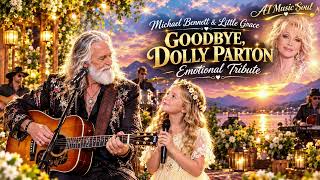 Michael Bennett &amp; Little Grace  GOODBYE, DOLLY PARTON  Emotional Tribute