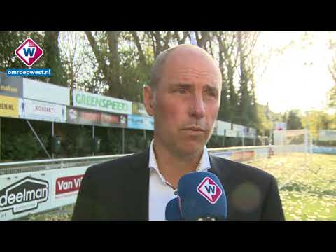 Reactie Scheveningen-trainer John Blok na de nederlaag tegen Spakenburg