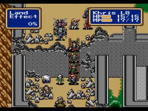 Shining Force Video Walkthrough Part 40 - Battle 4-2 Part 1
