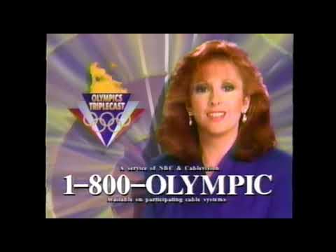 Gayle Gardner for the "Olympic Triplecast" on Request (1992)
