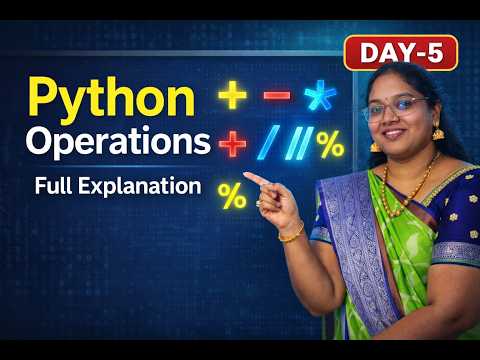 Python Day 5 Operators In Python Arithmetic Comparison Logical