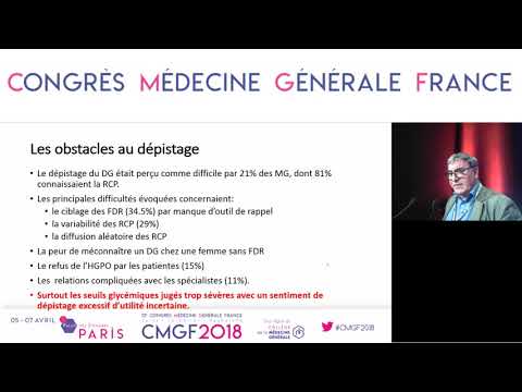 LE DÉPISTAGE DU DIABÈTE GESTATIONNEL EN QUESTION - Eric CAILLIEZ