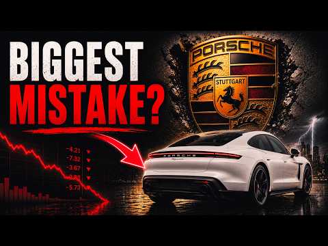The Porsche CRISIS Explained — From Saved by the Cayenne to Destroyed by EVs - Case Study!