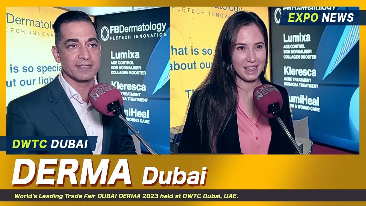 DUBAI DERMA 2024 : Dermatology Laser Skin Care Experts Interviews : FB Dermatology Made in ITALY