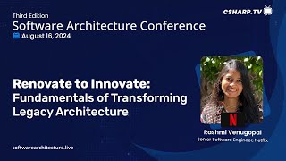 Renovate to Innovate: Fundamentals of transforming legacy architecture