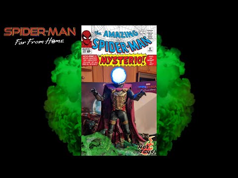 Mysterio Spider-Man Far From Home Figure Unboxing and Review of the 1/6  Hot Toys MCU Collectible