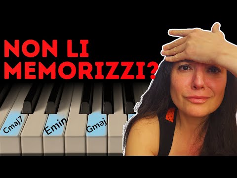 Il SEGRETO per Suonare gli ACCORDI AL PIANO senza Confondersi! 🎹