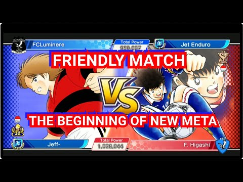 FRIENDLY MATCH WITH NEW META VS RYAN (F.HIGASHI) CAPTAIN TSUBASA DREAM TEAM