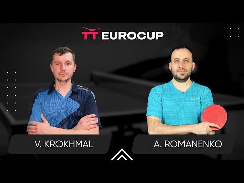 16:20 Vitalii Krokhmal - Andrii Romanenko 01.07.2024 TT Euro.Cup Ukraine Professional. TABLE 4