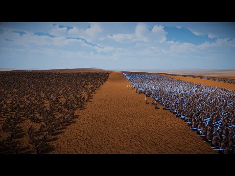 UEBS 2 | 1 MILLION SPARTANS VS 100.000 JEDI SOLDIERS | Ultimate Epic Battle Simulator 2
