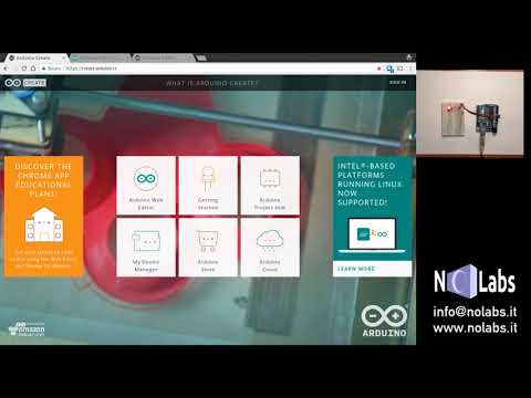 Arduino : Usiamo il web editor (Arduino create)
