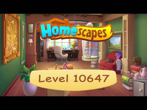 HomeScapes level #10647 Walkthrough