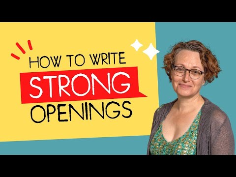 How to Write STRONG Openings: Action-Driven vs. Voice-Driven