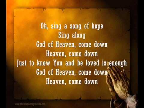 Song of Hope (Heaven Come Down) by Robbie Seay Band