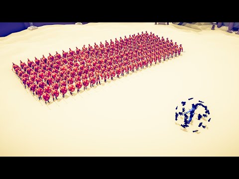 DARK PEASANT vs 100x EVERY UNIT - Totally Accurate Battle Simulator TABS