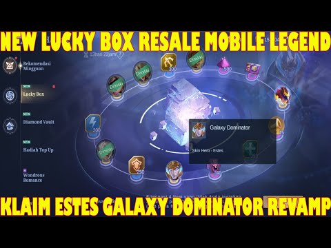 MLLB LUCKY BOX RESALE ESTES GALAXY DOMINATOR REVAMP