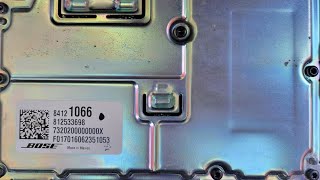 2017 Cadillac XT5 Radio Amplifier Location and Removal