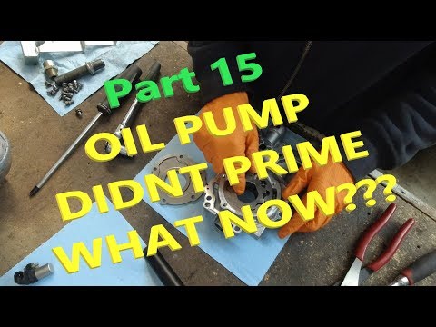 Subaru STI EJ25 build part 15 engine, oil pump priming