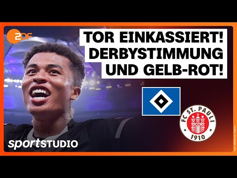 Hamburger SV – FC St. Pauli | Bundesliga, 2. Spieltag 2025/26 | sportstudio