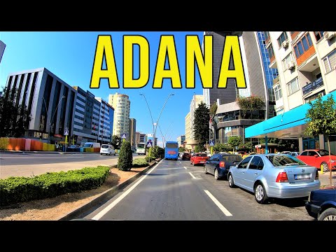Passeio de carro pelo centro da cidade de Adana