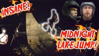 CRAZY MIDNIGHT LAKE JUMP!