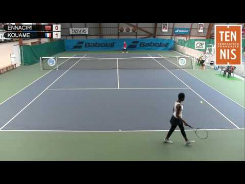 ENNACIRI (MAR) vs KOUAME (FRA) - Open Super 12 Auray Tennis - Court 3
