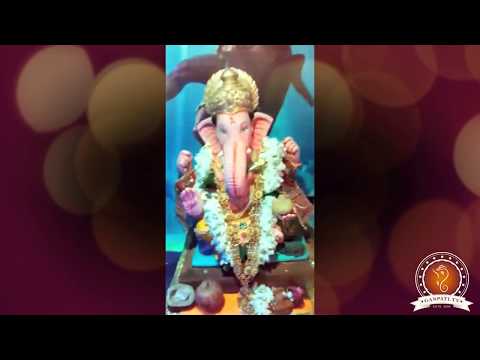 Avinash Marathe Home Ganpati Decoration Video