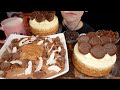 ASMR Chocolate Banana Ice Cream Carrot Cake Dessert Mukbang