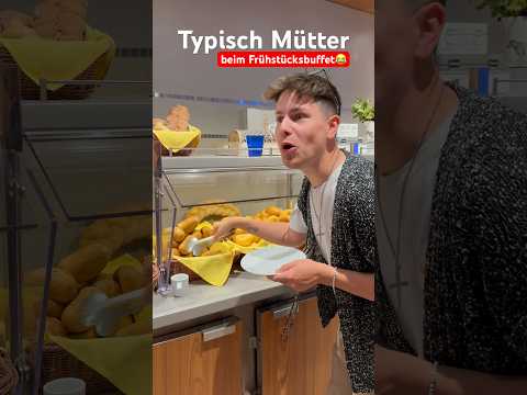 Typical mothers - at the breakfast buffet😂 itsofficialmarco