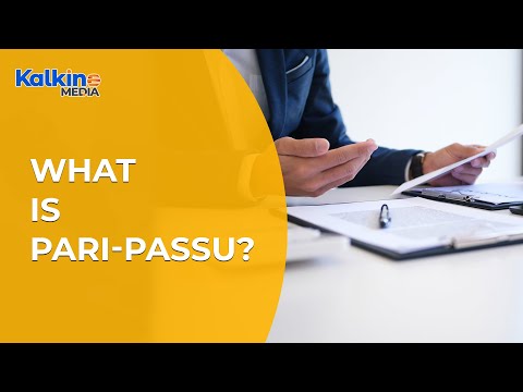 What is Pari Passu?