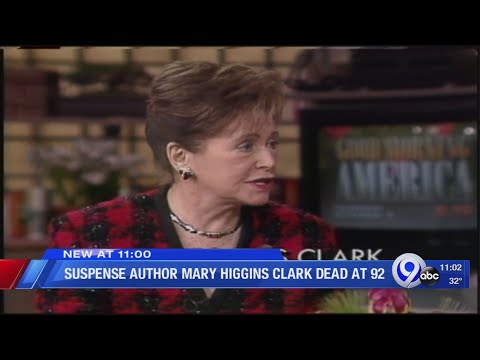 Suspense author Mary Higgins Clark dead at 92